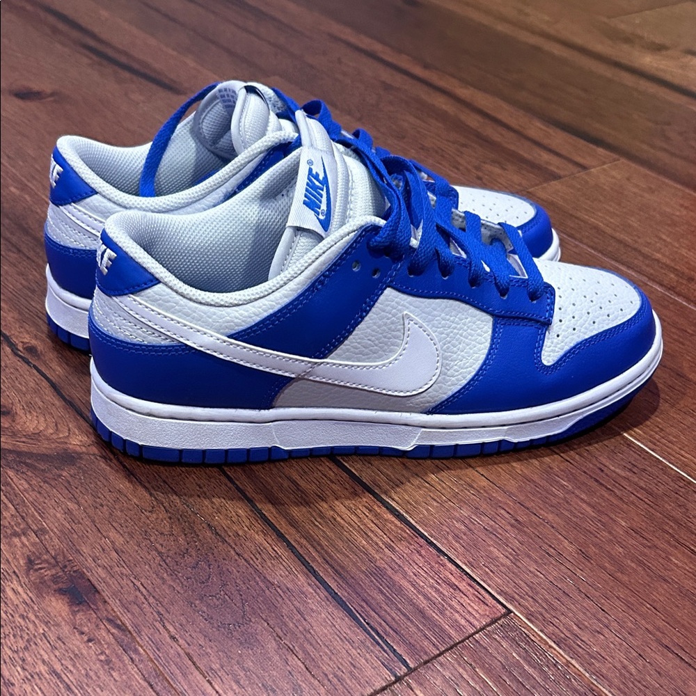 Nike Dunk Low Racer Blue Photon Dust Size 8 Used No Box